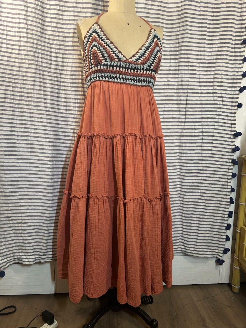 Boho tiered dress
